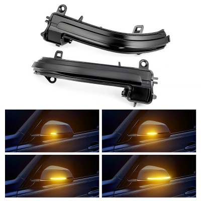 Set semnalizare secventiala dinamica oglinda laterala BMW F20 F30 F31 F21 F22 F23 F32 F33 F34 X1 E84 foto