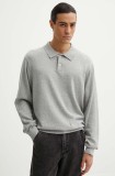 Levi&#039;s pulover de bumbac culoarea gri, light, A8623
