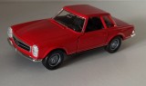 Macheta Mercedes Benz 230 SL W113 1963 rosu - Welly 1/36, 1:32