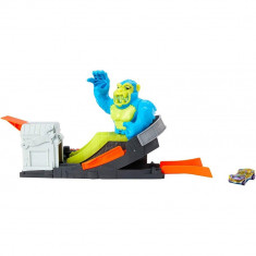 Pista de masini Hot Wheels Mattel Toxic Ape Attack cu masinuta foto