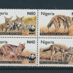 NIGERIA 2003 WWF FAUNA PROTEJATA SACALI