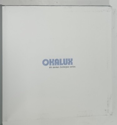 GROSE ARCHITEKTUR MIT OKALUX , CATALOG CU EXEMPLE DE FOLOSIRE A STICLEI IZOLATOARE IN PROIECTE REALIZATE , 2004, TEXT IN LIMBA GERMANA foto