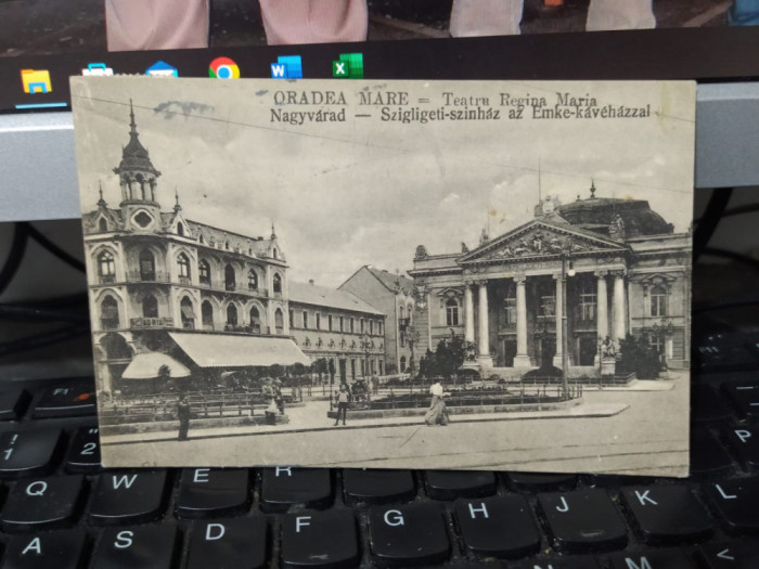 Oradea Mare, Teatru Regina Maria, editura Vasuti nr. 6076, circa 1915, 205