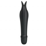 Edward - Vibrator stimulator clitoris, negru, 14.5 cm, Orion