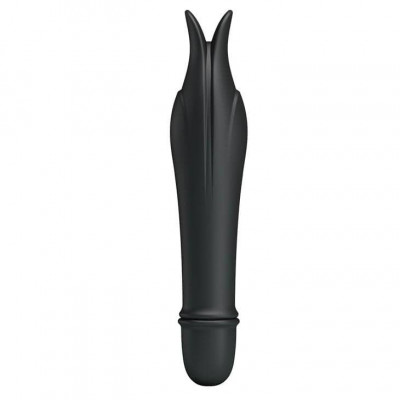 Edward - Vibrator stimulator clitoris, negru, 14.5 cm foto