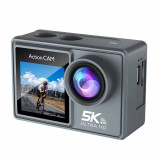 Camera video sport, AT-M40R, rezolutie 4k 60 fps, WiFi, 30m sub apa, Card de memorie