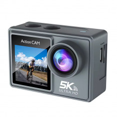 Camera video sport, AT-M40R, rezolutie 4k 60 fps, WiFi, 30m sub apa