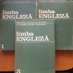 LIMBA ENGLEZA - MINISTERUL COMERTULUI EXTERIOR - Francu Nicolae (3 volume)