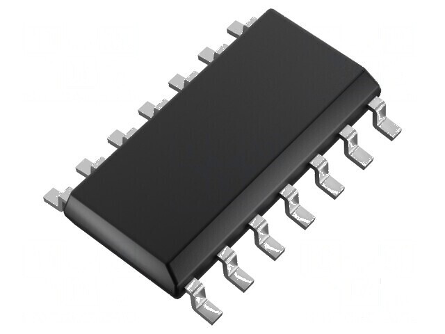 Inversor digital hex NOT CMOS SMD SOIC14 AC - 6 intrări 1 ieșire