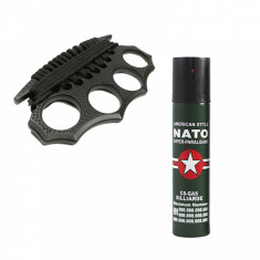 Spray NATO, cadou box model 2019 cu snur