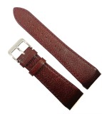 Cumpara ieftin Curea de ceas Rosu Inchis cu capete curbate 24mm WZ4410, Time Veranda