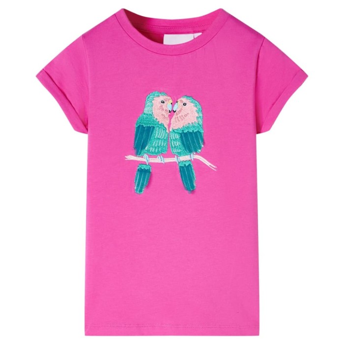 Tricou pentru copii, roz &icirc;nchis, 104 11205