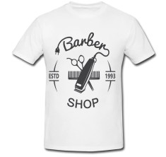 Tricou &amp;quot; Barber logo &amp;quot; foto
