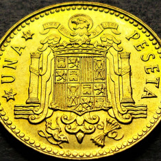 Moneda 1 PESETA - SPANIA, anul 1979 (model 1975) * cod 1190 D = UNC