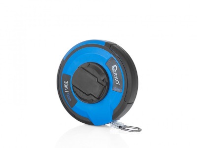 Ruleta metalica otel, 30 m x 13 mm, Geko G01469 foto