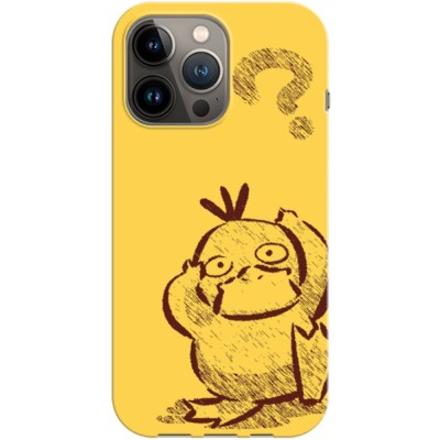 Husa compatibila cu Apple iPhone 14 Plus model Psyduck, Silicon, TPU, Viceversa foto