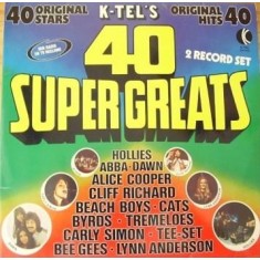 Vinil 2XLP Various &ndash; K-Tel's 40 Super Greats (VG+)