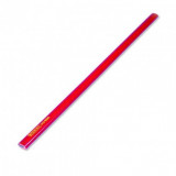 STANLEY. Creion tamplarie rosu mina tip HB 176 mm