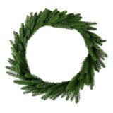 Coronita Craciun brad artificial verde &Oslash; 65x10 cm