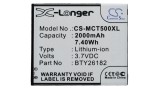 Cameron Sino 2000mAh Mobistel Cynus T5,MT-9201w,MT-9201b,MT-9201S Baterie