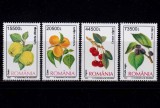 Cumpara ieftin RO 2002 / LP 1596 , &quot;Fructe&quot; , serie , MNH, Istorie, Nestampilat