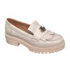 Pantofi dama casual din piele naturala Bej Latte Sasha