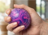 Minge antistres senzoriala Squeeze Balls Jucarie squishy tip NeeDoh cu culori vibrante
