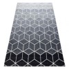 Covor Heos 78590 crem si argint si antracit CUB, 190x270 cm, Dreptunghi, Polipropilena