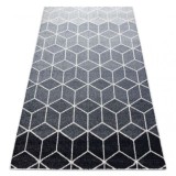 Covor Heos 78590 crem si argint si antracit CUB, 120x170 cm, Dreptunghi, Polipropilena
