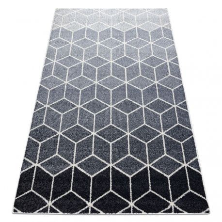 Covor Heos 78590 crem si argint si antracit CUB, 160x220 cm
