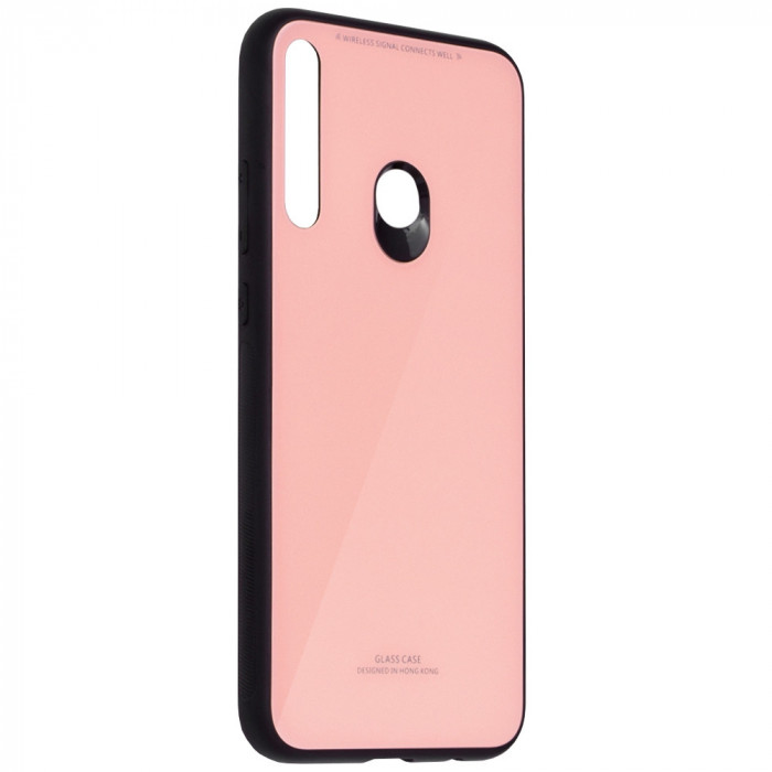 Husa HUAWEI P40 Lite E - Glass (Roz)