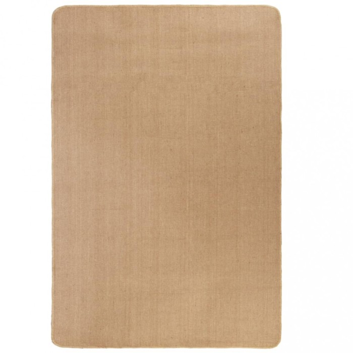 vidaXL Covor din iută cu spate din latex, 180 x 250 cm 343582
