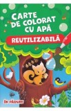 In padure. Carte de colorat cu apa (reutilizabila)