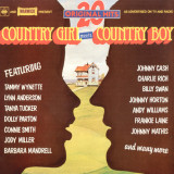 Cumpara ieftin Vinil Various &lrm;&ndash; Country Girl Meets Country Boy (VG+)