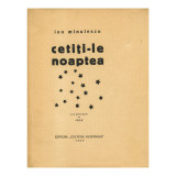 Ion Minulescu, Cetiți-le noaptea, cu autograf, exemplar bibliofi