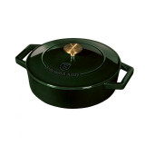 Cumpara ieftin Cratita fonta emailata cu capac 26 cm Emerald Collection Berlinger Haus BH 6504