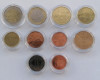 Capsule monede, transparente, 10 buc, diametru 27 mm, made in Germania
