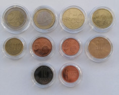 Capsule monede, transparente, 10 buc, diametru 24 mm, made in Germania foto