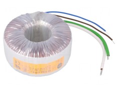 Transformator Toroidal 300VA 230V 18V 16.67A Cabluri