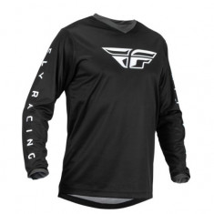 Tricou enduro motocross FLY F-16 Negru Alb