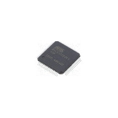 Circuit integrat, microcontroler 8051, VQFP64, gama AT89, MICROCHIP (ATMEL) - AT89C51CC03CA-RDTUM