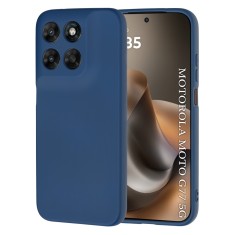 Husa silicon Motorola Moto G77 Asteroid GSM SoftFlex, bleumarin