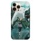 Husa compatibila cu Apple iPhone 15 Plus model Tsunade Senju and Katsuyu Naruto, Silicon, TPU, Viceversa