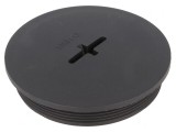 Capac de protecție neagră IP54 SKINDICHT M63