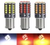 Set 2 leduri p21w ba15s lumina portocalie , 12v