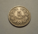 Luxemburg 5 Centimes 1901, Europa