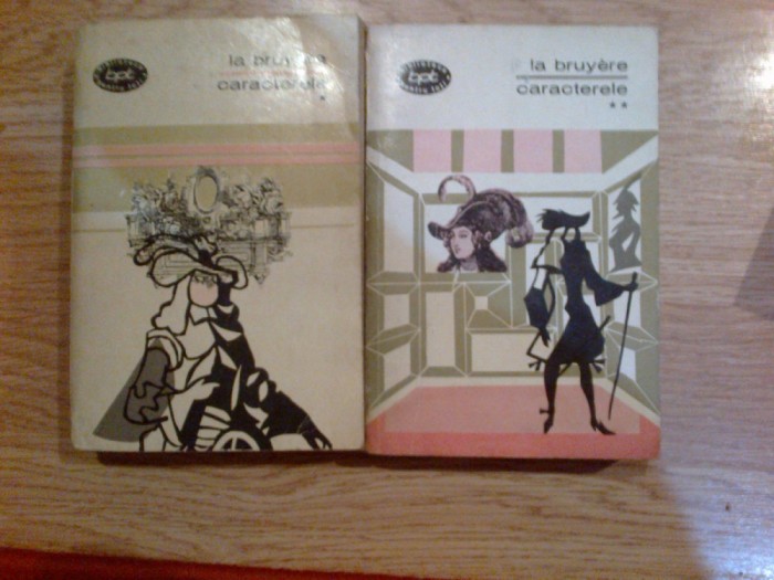 g2 Caracterele - La Bruyere (2 vol)