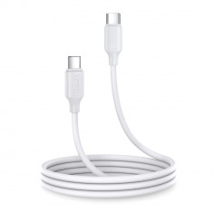 Cablu Joyroom USB-C - USB-C 480Mb/s 60W 1m Alb (S-CC060A9) S-CC060A9 1M WHITE