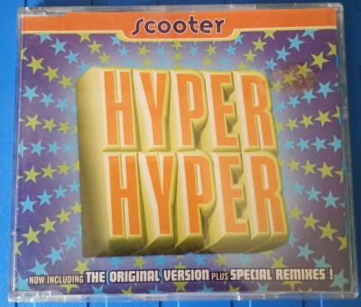 CD original CD Maxi - Scooter Hyper Hyper VG foto