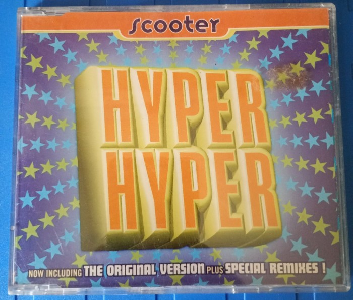 CD original CD Maxi - Scooter Hyper Hyper VG
